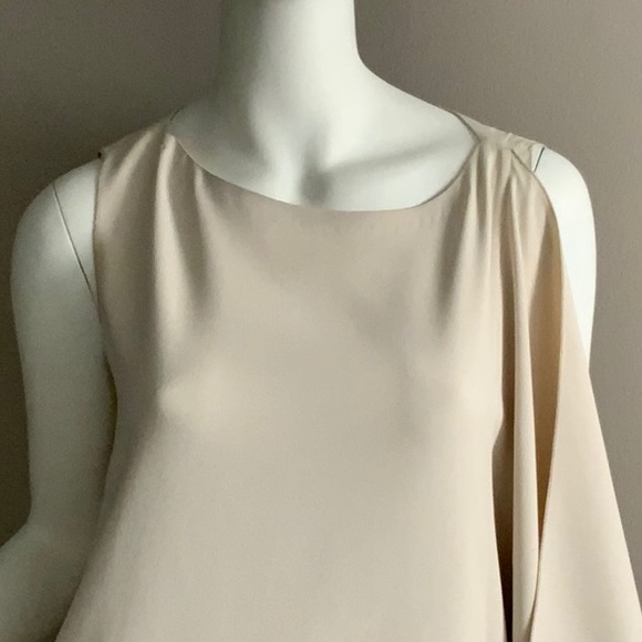 New with Tags € 285 ANTONELLI Shift Dress Draping Detail Made in ITALY - Picture 3 of 6